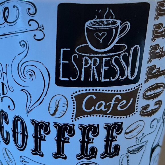 THL All Things Coffee Themed Ceramic Cafe Mug ~ Barista ~ Coffeehouse - Picture 5 of 11